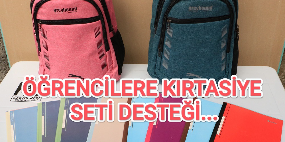 ÖĞRENCİLERE KIRTASİYE SETİ DESTEĞİ....