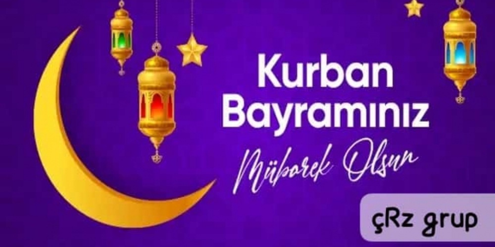 Kurban bayramını en içten dileklerimizle kutlarız....