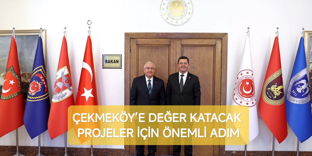 ÇEKMEKÖY’E DEĞER KATACAK PROJELER İÇİN ÖNEMLİ ADIM.....