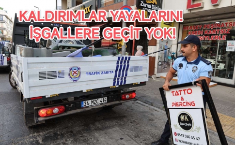 KALDIRIMLAR YAYALARIN! İŞGALLERE GEÇİT YOK!