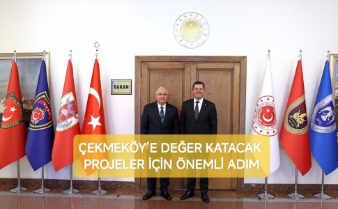 ÇEKMEKÖY’E DEĞER KATACAK PROJELER İÇİN ÖNEMLİ ADIM.....