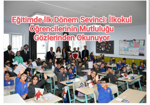 Eğitimde İlk Dönem Sevinci: İlkokul Öğrencilerinin Mutluluğu Gözlerinden Okunuyor