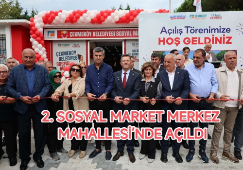 2. SOSYAL MARKET MERKEZ MAHALLESİ’NDE AÇILDI....