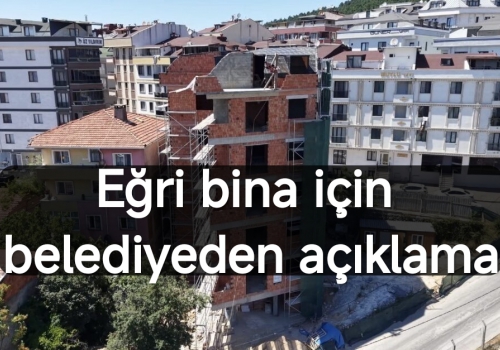 Çekmeköy’de sosyal medyayı karıştıran ‘eğri bina’ için belediyeden açıklama....
