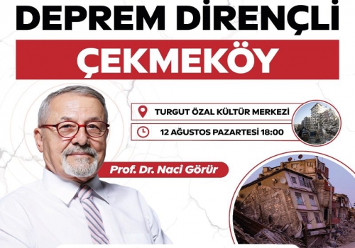 PROF. DR. NACİ GÖRÜR ÇEKMEKÖY'DE.....